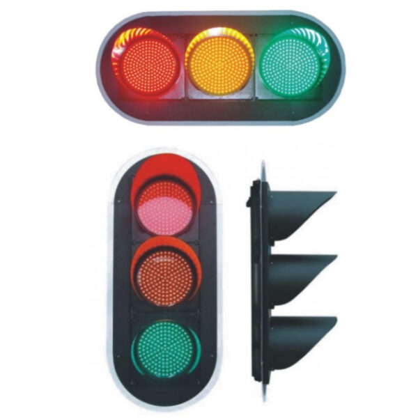 Horizontal Traffic Signal Lights Red Yellow Green LED