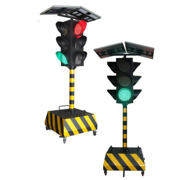 Portable Traffic Lights Signal Solar LED