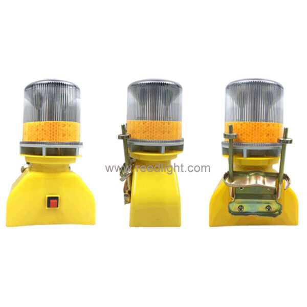 Barricade Flasher Light with Battery for Road Safety Lighting