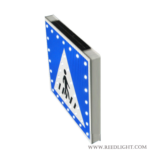RL-L7 Flashing Pedestrian Crossing Signs Solar Powered LED Flashing Pedestrian Crossing Signs Solar Powered LED
