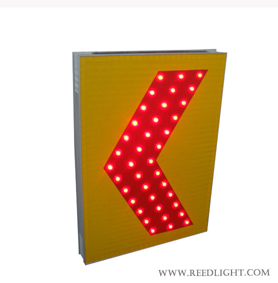 Guide Direction Information Sign Solar LED with Chevron